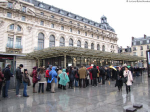 Kolejka do Muzeum Orsay